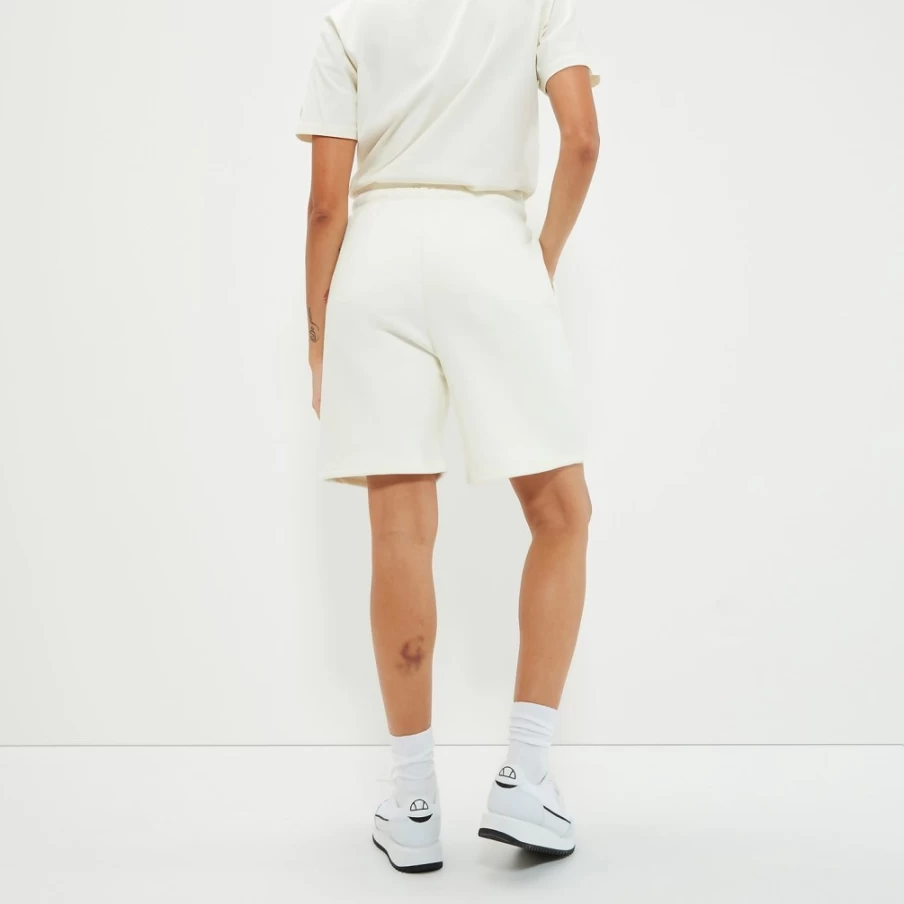 Ellesse Women's Off White Fontansa Short - Unisex Style Comfort Fit