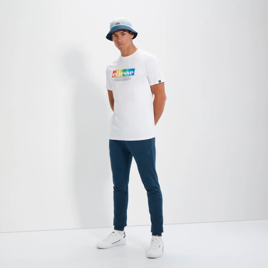 Ellesse Men's Allegrio White Short Sleeve T-Shirt
