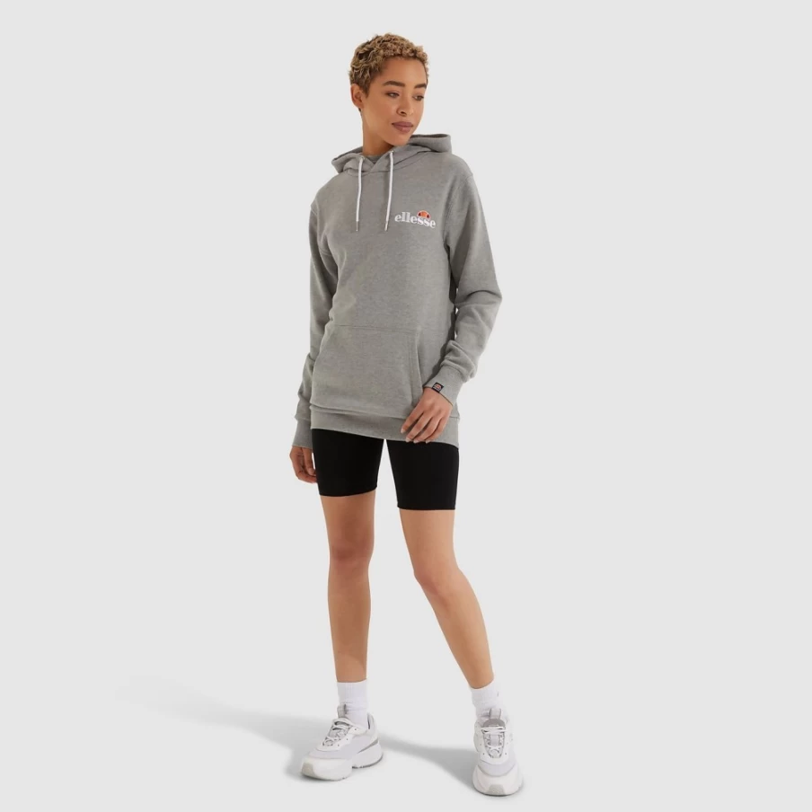 Ellesse Women's Grey Noreo Hoodie - Stylish Casual Pullover for Women