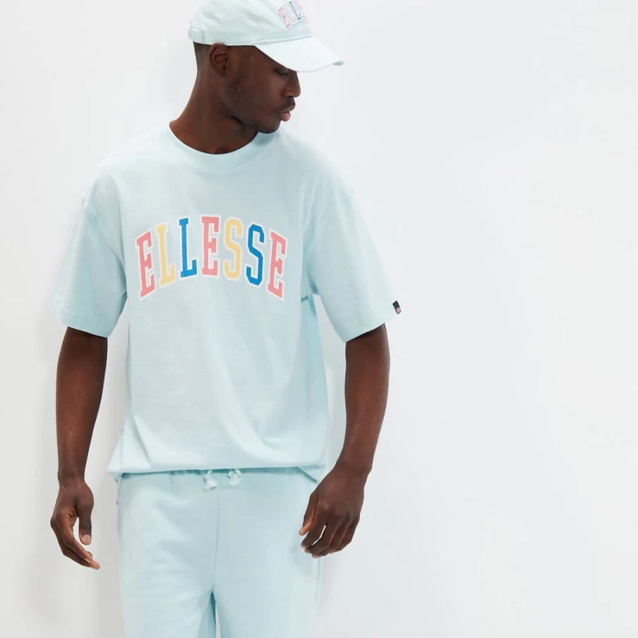 Ellesse Women's Light Blue Calipsi T-Shirt - Unisex Fit Tee