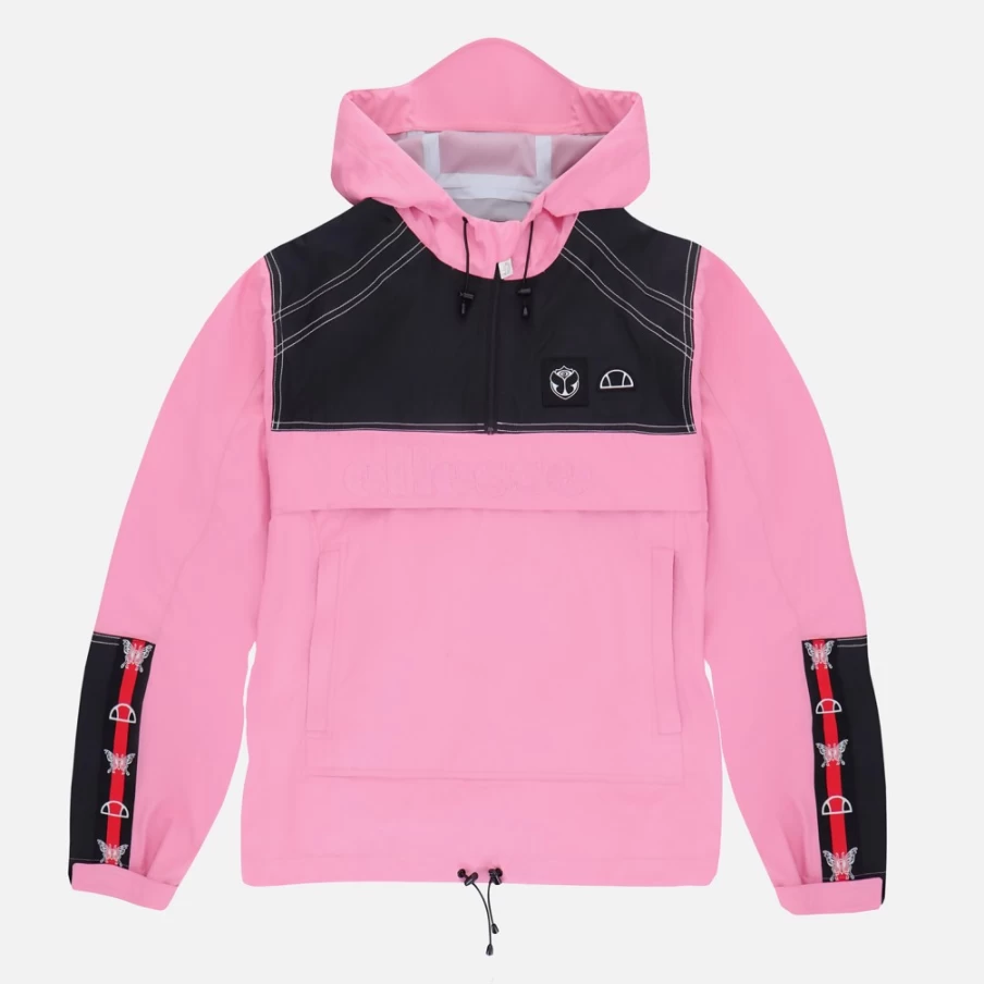 Women's Ellesse Pink Wind Jacket - Tomorrowland Collaboration