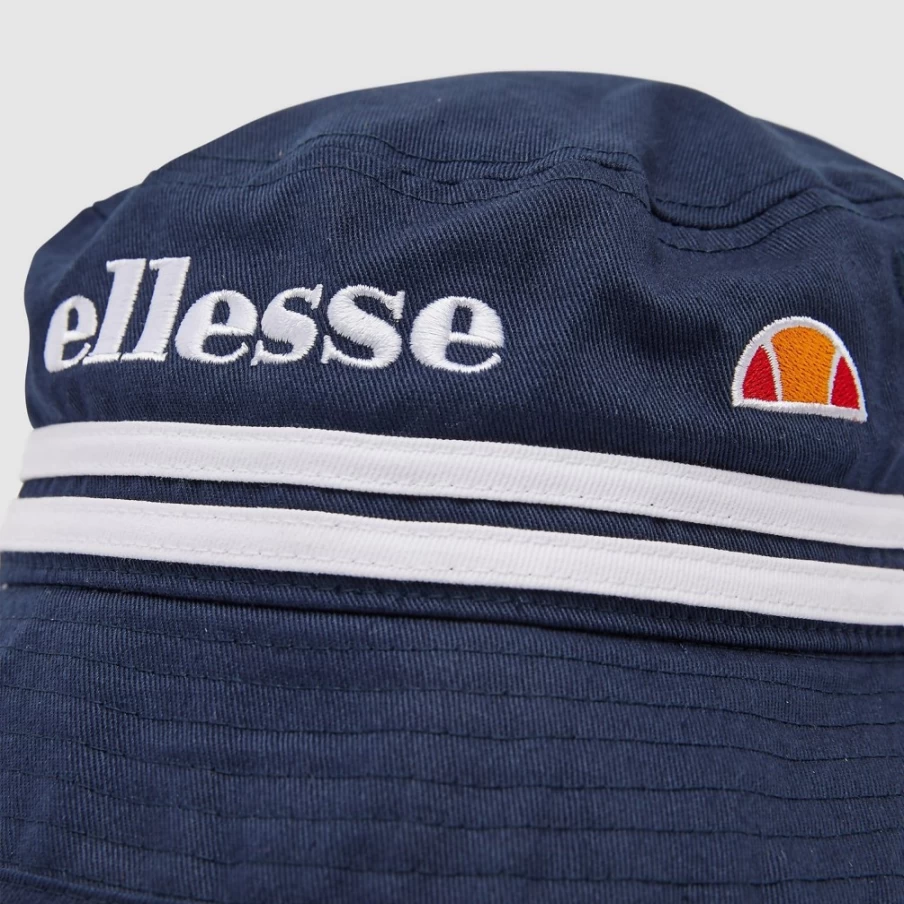 Ellesse Navy Lorenzo Bucket Hat for Men & Women – Classic Cotton Summer Sun Hat
