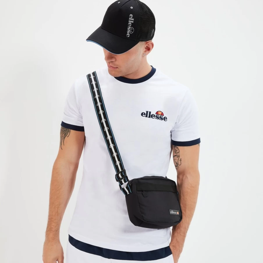 Ellesse Men's White Meduno Short Sleeve T-Shirt