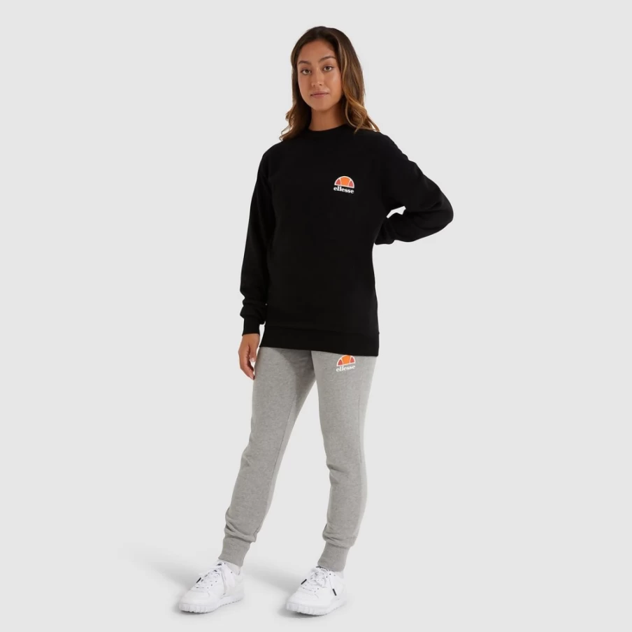 Ellesse Women's Black Haverford Sweatshirt - Classic Comfort & Style