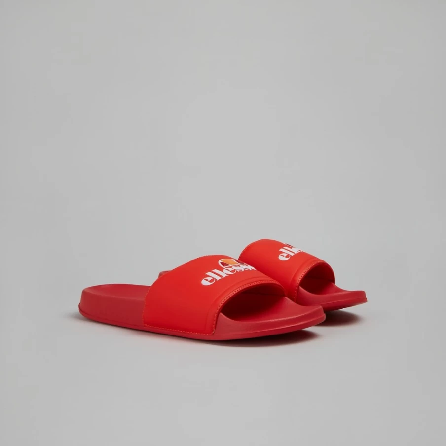 Ellesse Men's Filippo Slide Sandals - Red