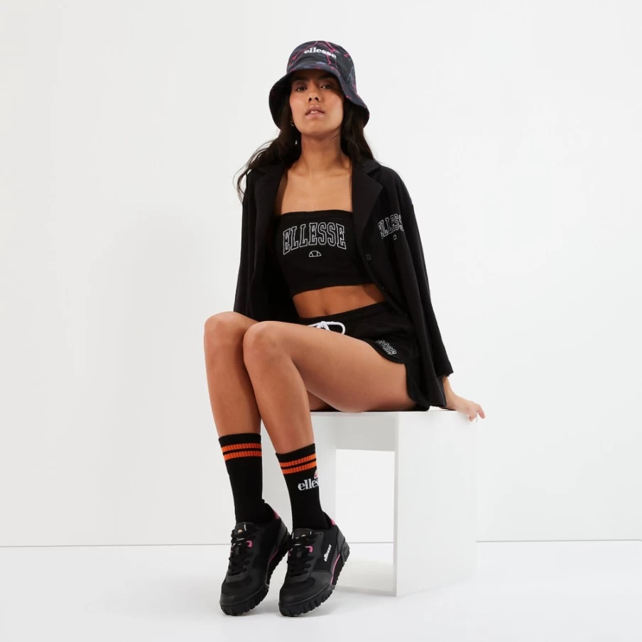 Ellesse Women's Black Concetto Bandeau Top