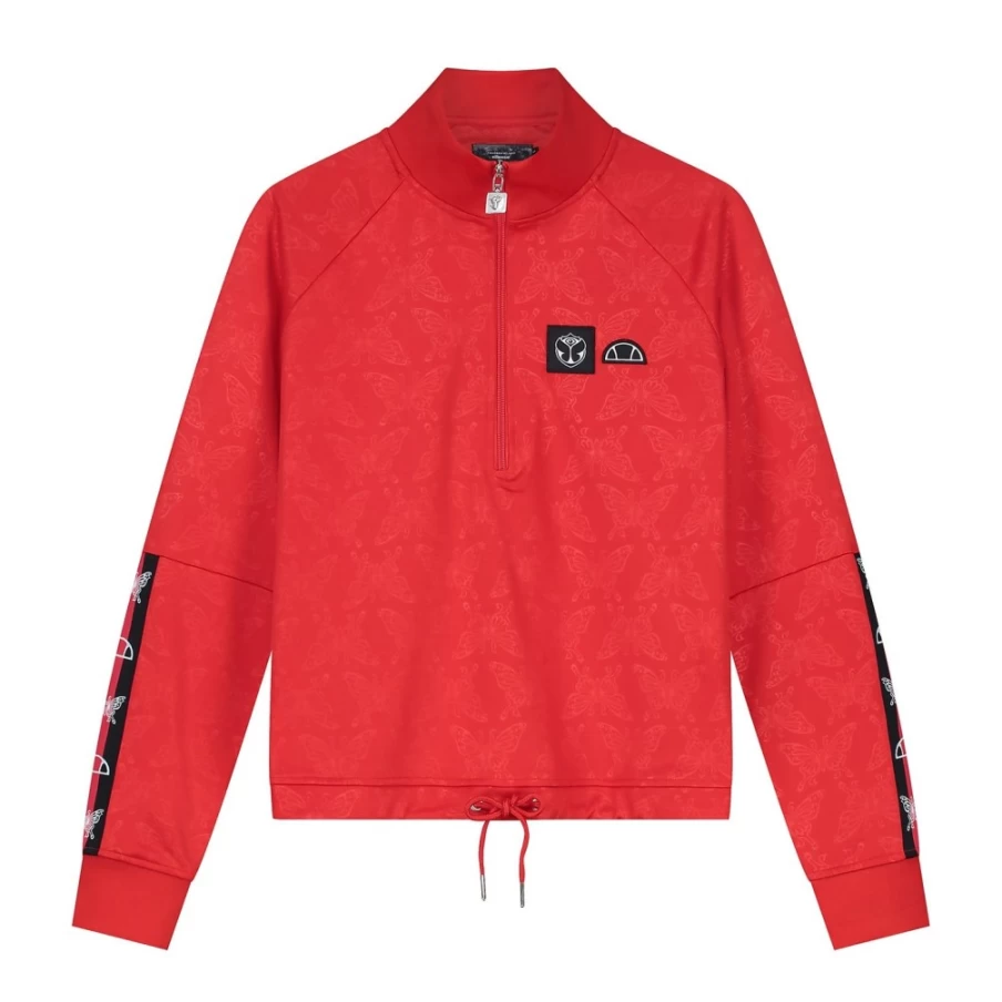 Ellesse Women's Red Tomorrowland X Ellesse Track Top Jacket