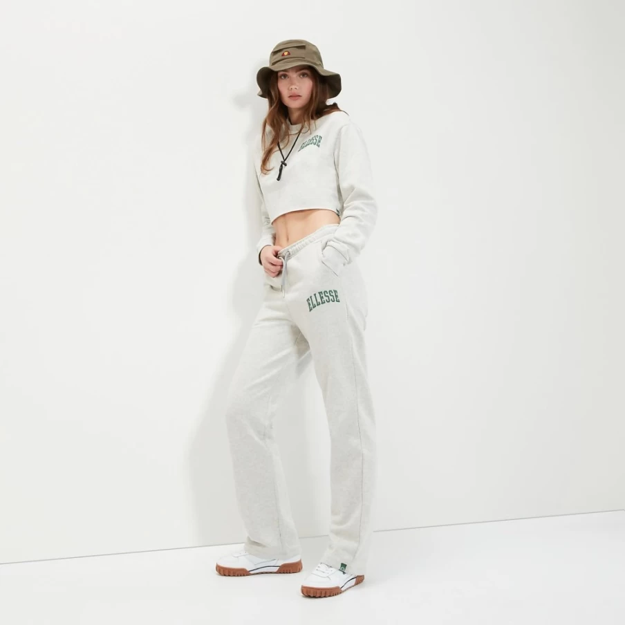 Ellesse Women's Light Grey Marl Tento Jogger Pants